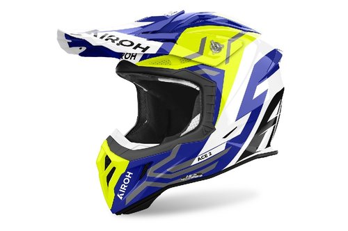 AVIATOR ACE 2 Ground AV22G31 - off-road modr moto pilba Airoh